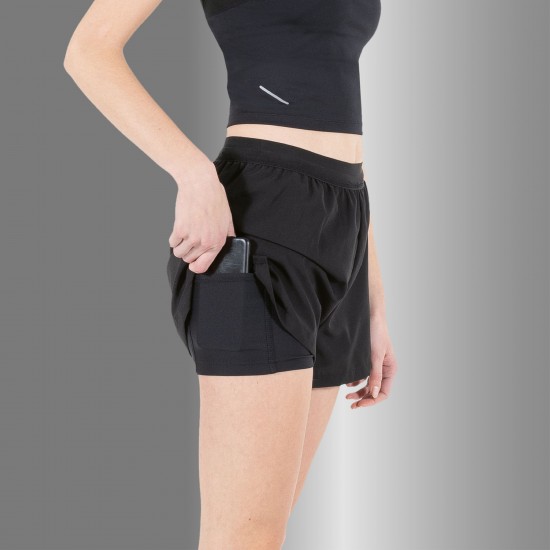 Stanno Functionals 2-in-1, naisten shortsi